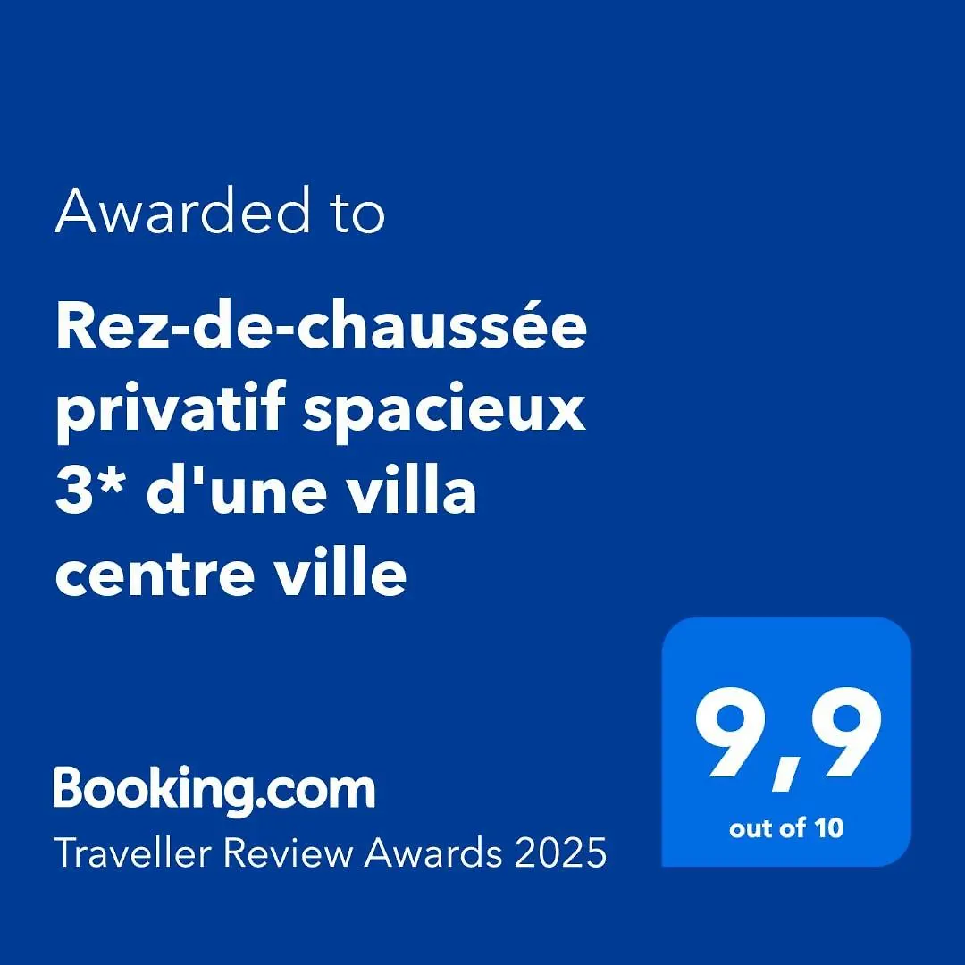 Apartament Rez-De-Chaussee Privatif Spacieux 3* D'Une Villa Centre Ville Hyères Francja